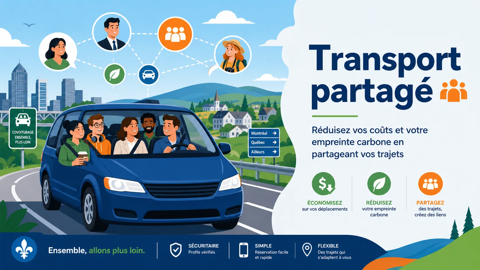 Transport de longues distances